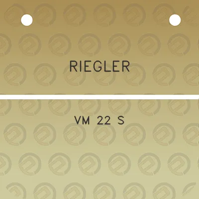 riegler-vm-22-s