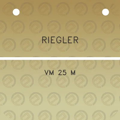 riegler-vm-25-m