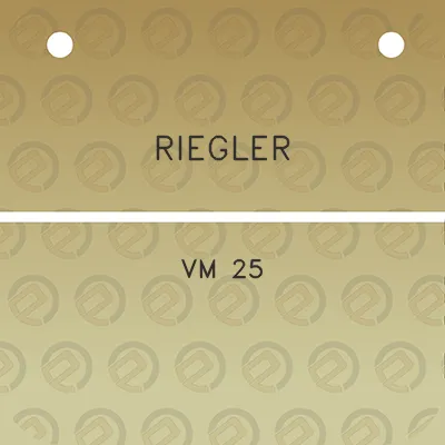 riegler-vm-25