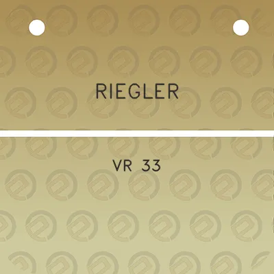 riegler-vr-33