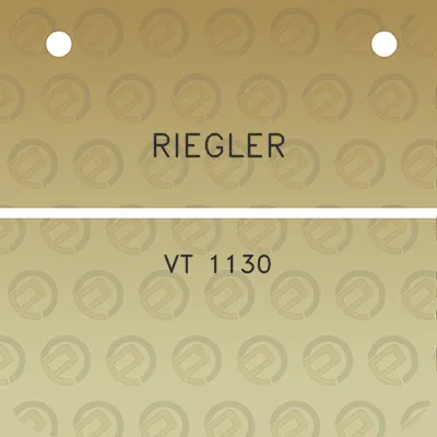 riegler-vt-1130