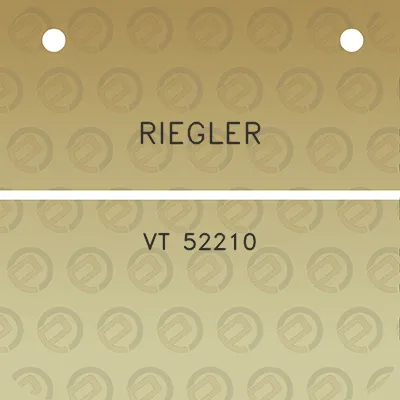 riegler-vt-52210