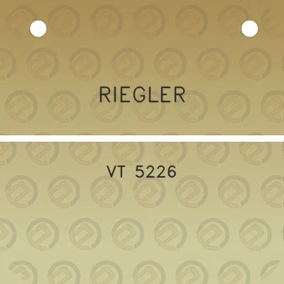 riegler-vt-5226