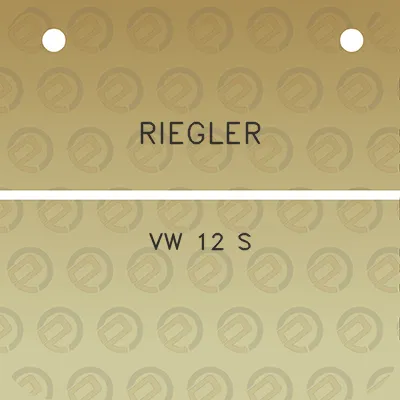 riegler-vw-12-s