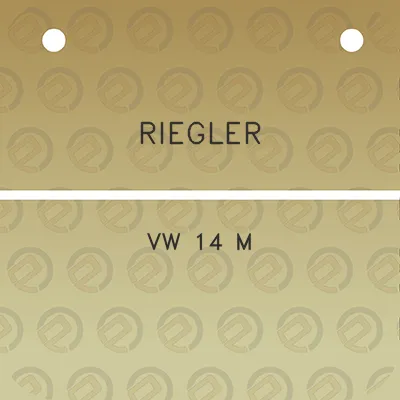 riegler-vw-14-m