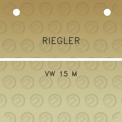 riegler-vw-15-m