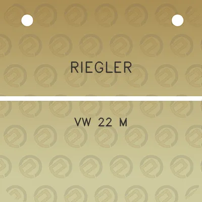 riegler-vw-22-m