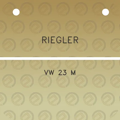 riegler-vw-23-m