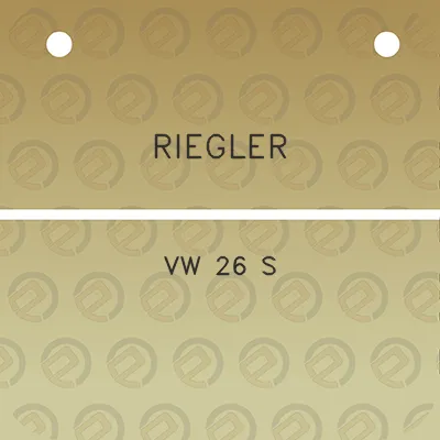 riegler-vw-26-s