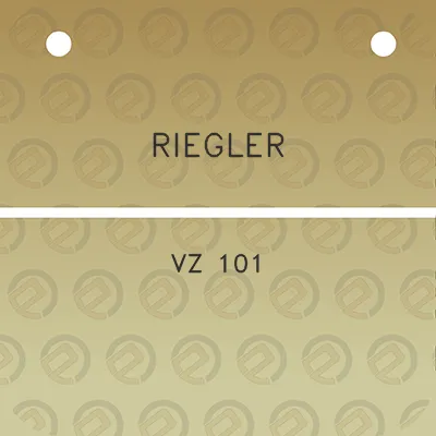 riegler-vz-101