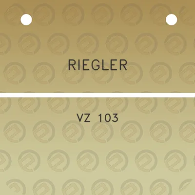 riegler-vz-103