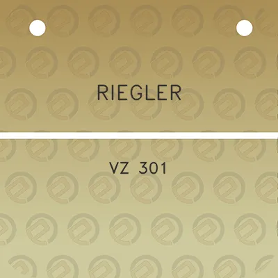 riegler-vz-301