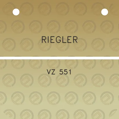 riegler-vz-551