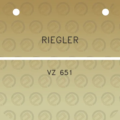 riegler-vz-651