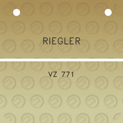 riegler-vz-771