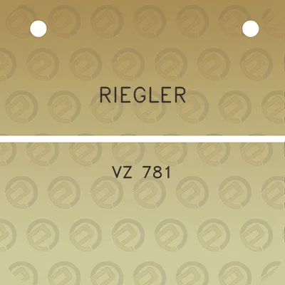 riegler-vz-781