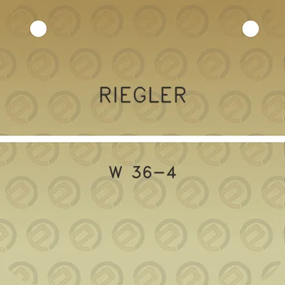 riegler-w-36-4