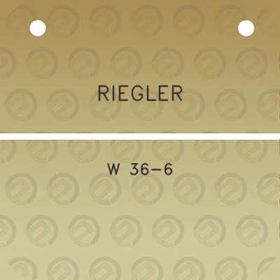 riegler-w-36-6