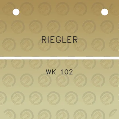 riegler-wk-102