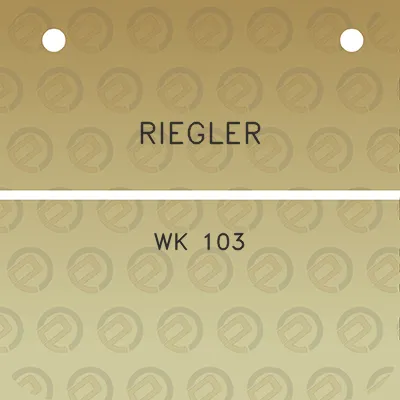 riegler-wk-103