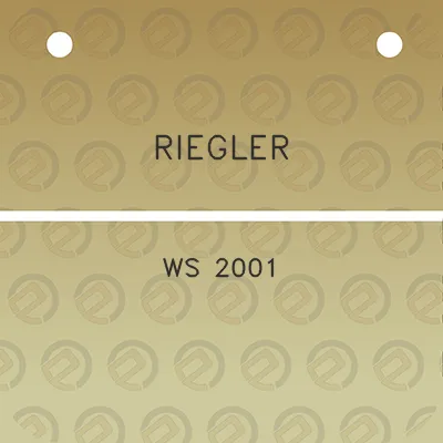 riegler-ws-2001