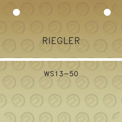 riegler-ws13-50