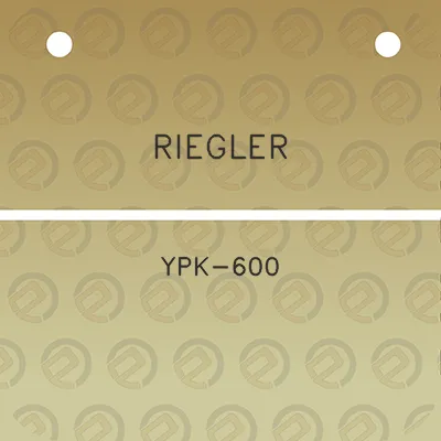 riegler-ypk-600