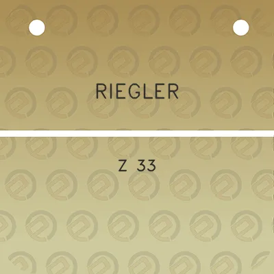 riegler-z-33