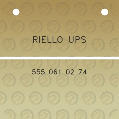 riello-ups-555-061-02-74