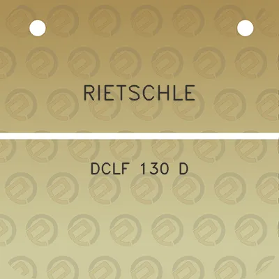 rietschle-dclf-130-d