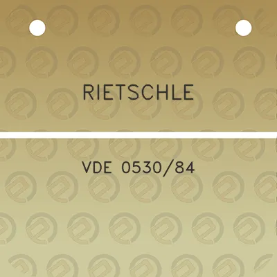 rietschle-vde-053084