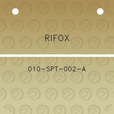 rifox-010-spt-002-a