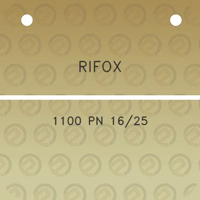 rifox-1100-pn-1625