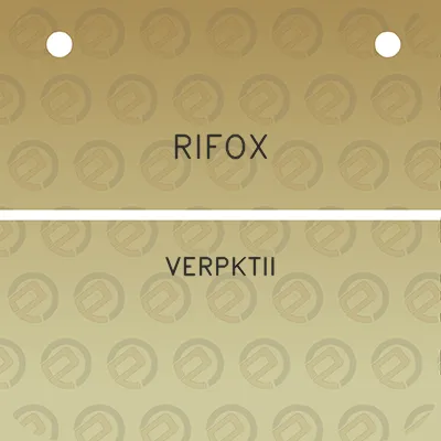 rifox-verpktii