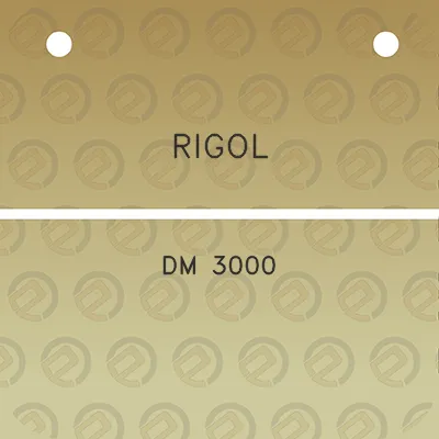 rigol-dm-3000