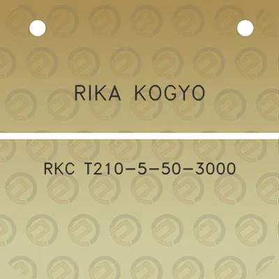 rika-kogyo-rkc-t210-5-50-3000