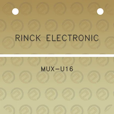 rinck-electronic-mux-u16