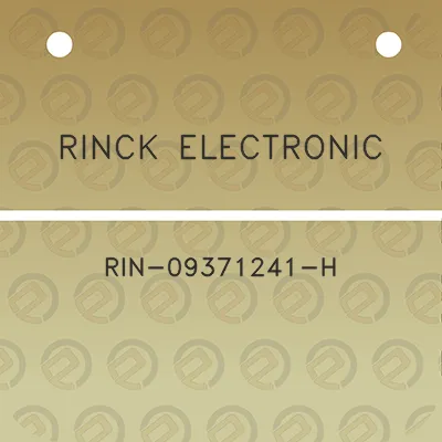 rinck-electronic-rin-09371241-h