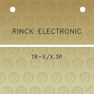 rinck-electronic-tr-xx3p