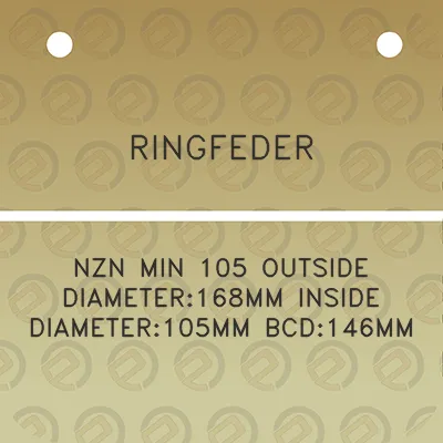 ringfeder-nzn-min-105-outside-diameter168mm-inside-diameter105mm-bcd146mm