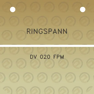 ringspann-dv-020-fpm