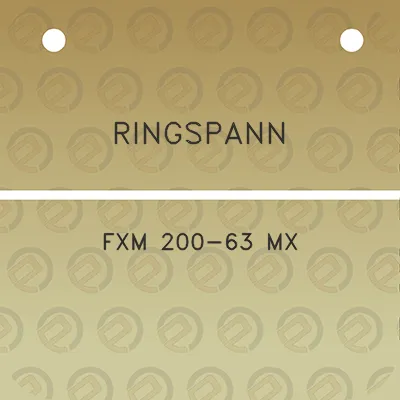 ringspann-fxm-200-63-mx