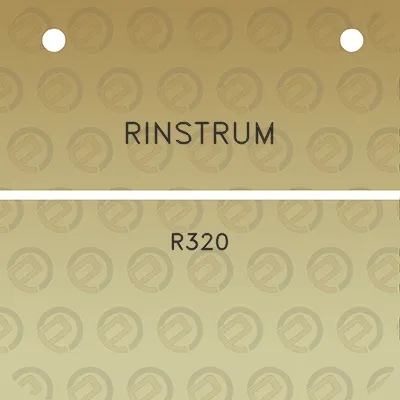 rinstrum-r320