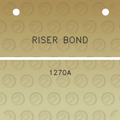 riser-bond-1270a