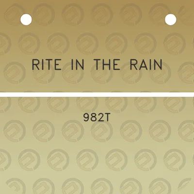 rite-in-the-rain-982t