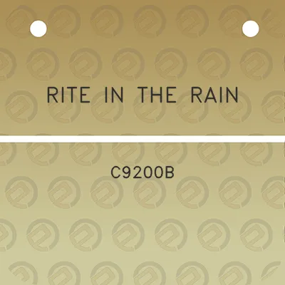 rite-in-the-rain-c9200b