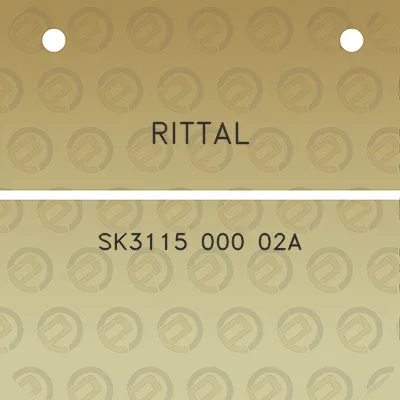 rittal-sk3115-000-02a