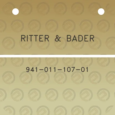 ritter-bader-941-011-107-01