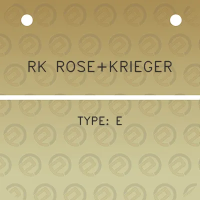 rk-rosekrieger-type-e