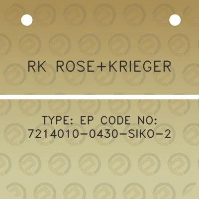 rk-rosekrieger-type-ep-code-no-7214010-0430-siko-2